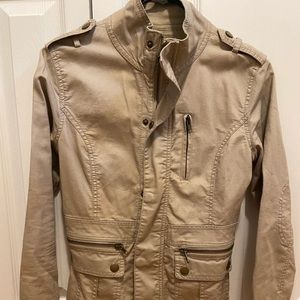 XS tan jacket from Angel Kiss.